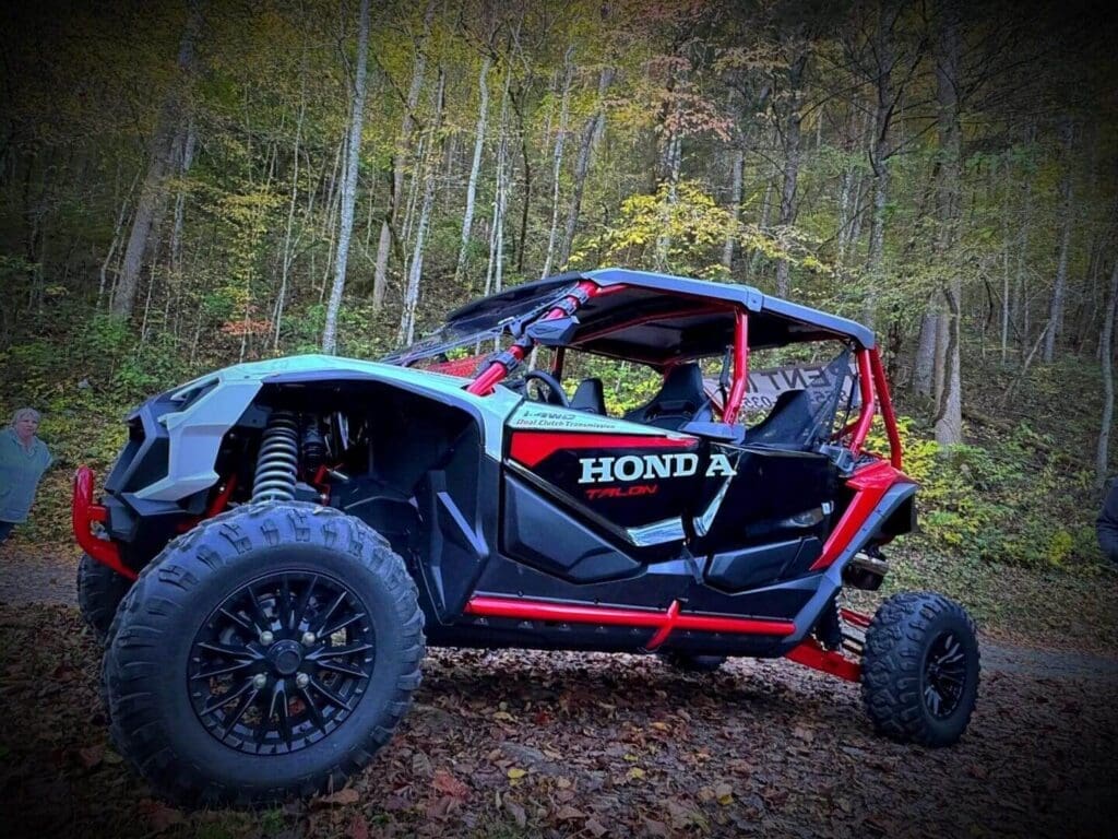 UTV parked outdoors