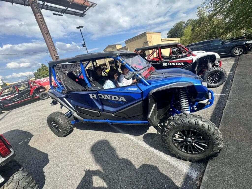 Utility terrain vehicles for rent